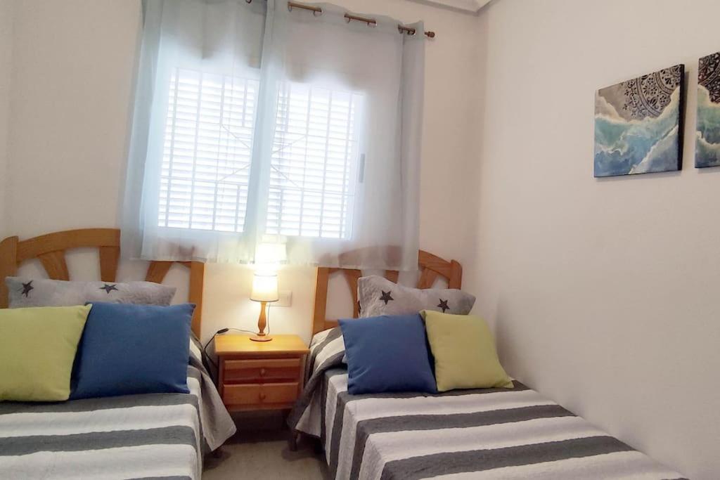 圣波拉Disfruta De La Playa Y Piscina, Acogedora Casa别墅 外观 照片