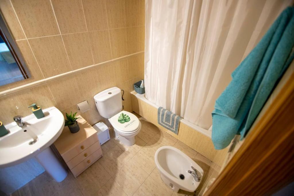 圣波拉Disfruta De La Playa Y Piscina, Acogedora Casa别墅 外观 照片