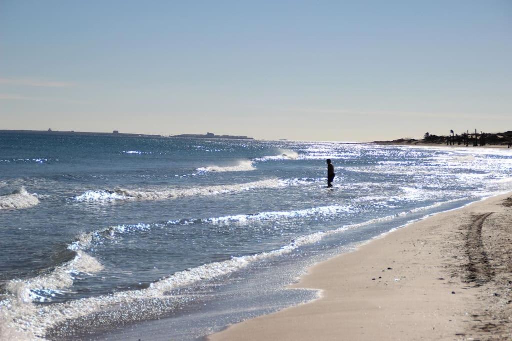 圣波拉Disfruta De La Playa Y Piscina, Acogedora Casa别墅 外观 照片