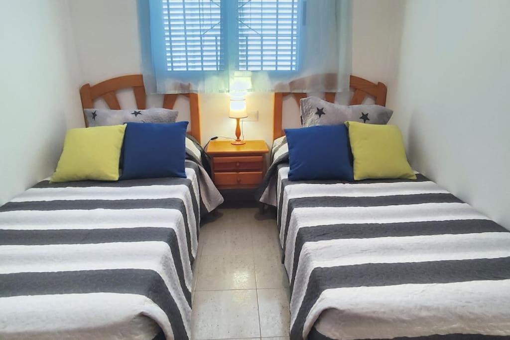 圣波拉Disfruta De La Playa Y Piscina, Acogedora Casa别墅 外观 照片