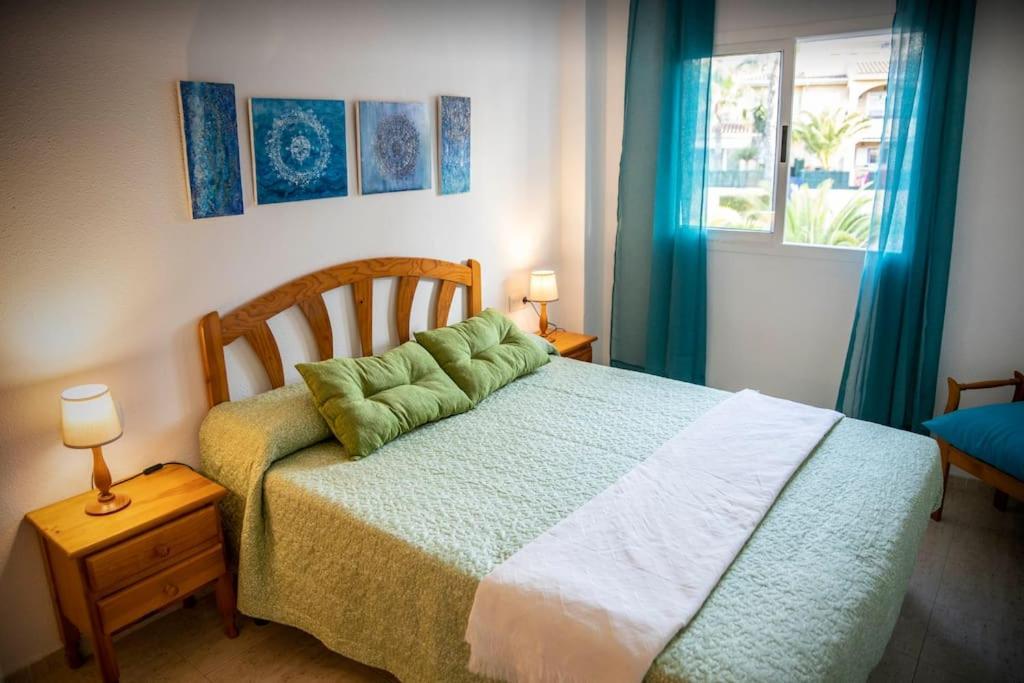 圣波拉Disfruta De La Playa Y Piscina, Acogedora Casa别墅 外观 照片