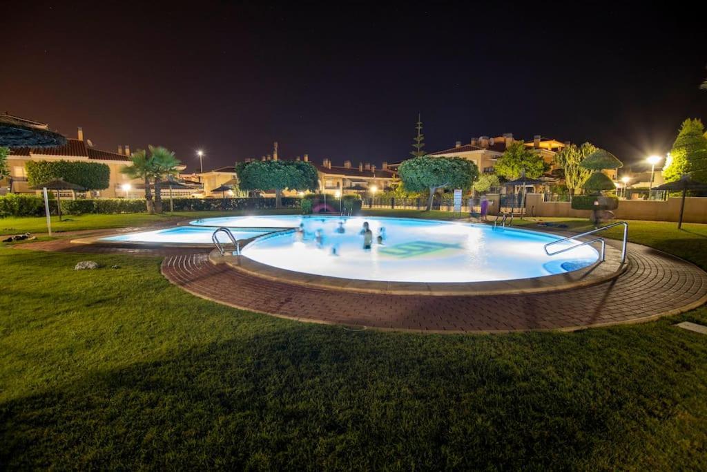 圣波拉Disfruta De La Playa Y Piscina, Acogedora Casa别墅 外观 照片